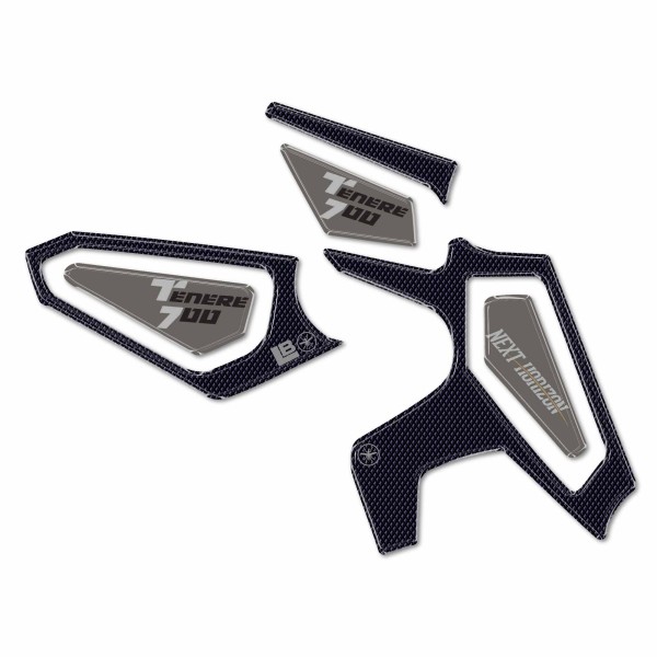 3D gel stickers heel protectors compatible with Yamaha Tenere 700 2025