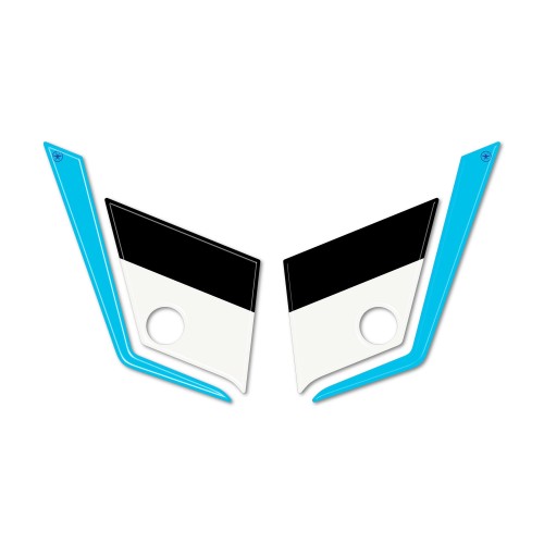 Pegatinas de gel 3D Protectores de carenado compatibles con Yamaha Tenere 700 2025 2