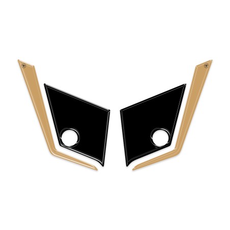 3D gel stickers Fairing guards compatible with Yamaha Tenere 700 2025