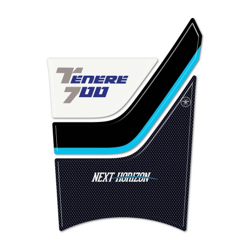 3D Gel Sticker Tank Guard compatible with Yamaha Tenere 700 2025 2