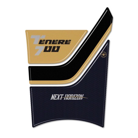 3D Gel Sticker Tank Guard compatible with Yamaha Tenere 700 2025