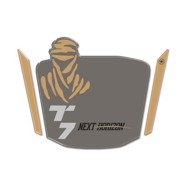 Adesivo gel 3D Protezione Cupolino moto compatibile con Yamaha Tenere 700 2025