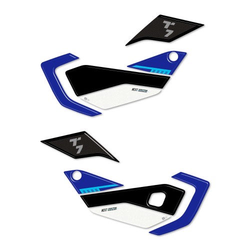 Pegatinas 3D Protectores laterales de depósito compatibles con Yamaha Tenere 700 2025 2