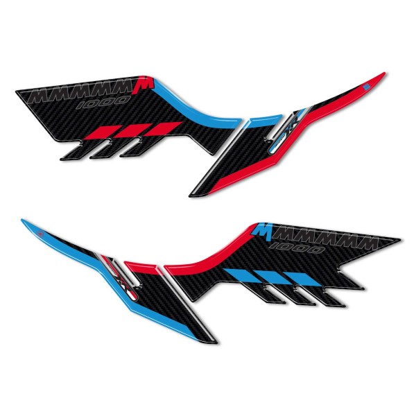Adesivi Protezioni Laterali serbatoio moto compatibile con BMW M 1000 XR 2023-25